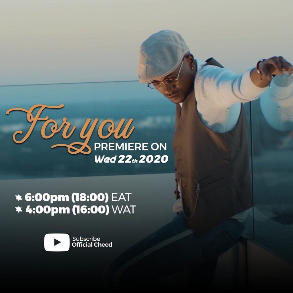 AUDIO Cheed Ft Marioo - For you MP3 DOWNLOAD