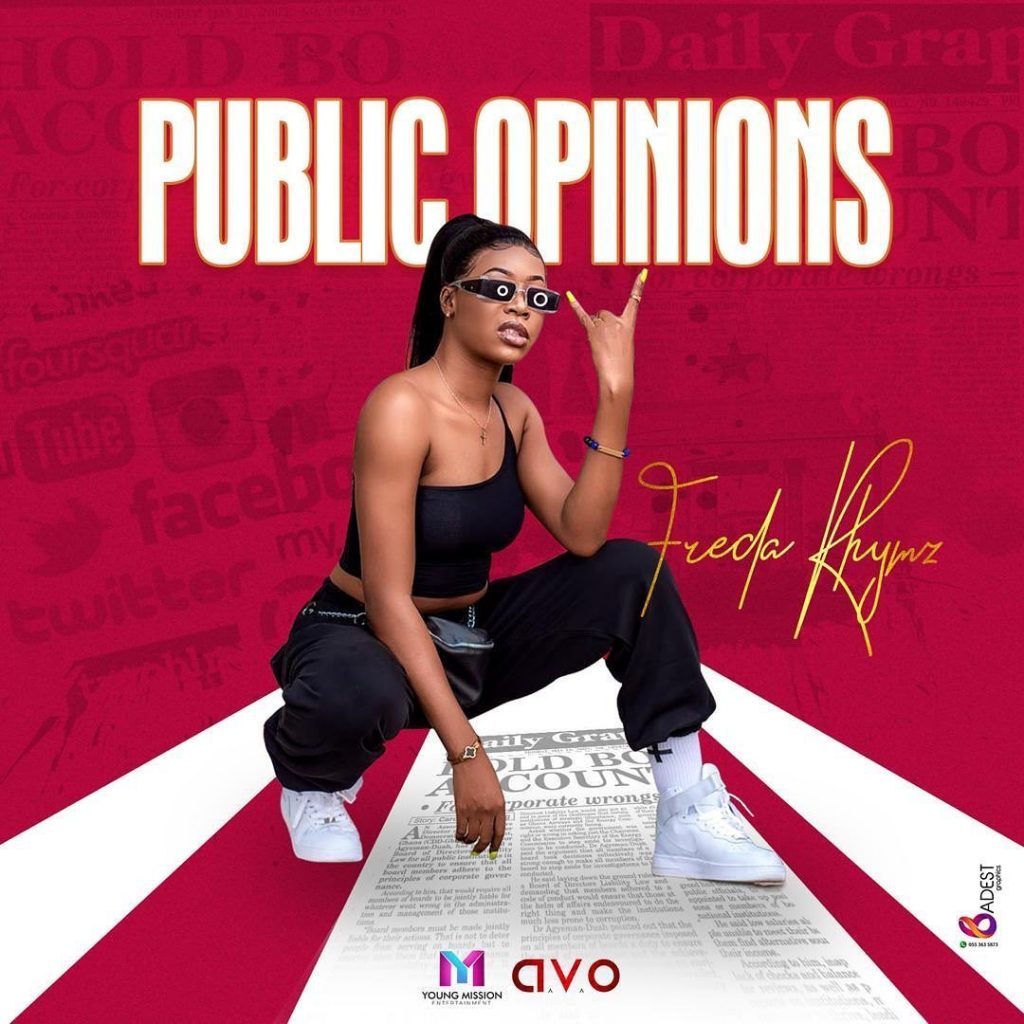 AUDIO Freda Rhymz - Public Opinion MP3 DOWNLOAD