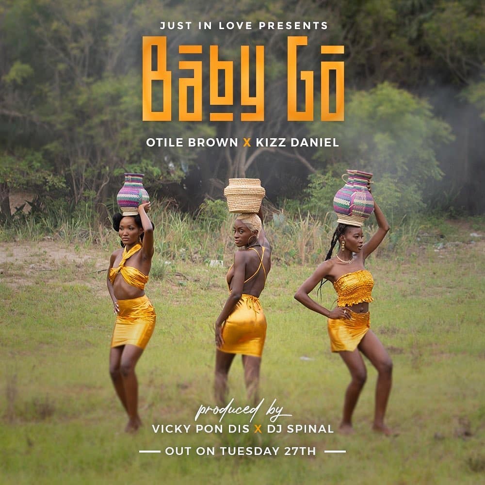 AUDIO Otile Brown - Baby Go Ft Kizz Daniel MP3 DOWNLOAD