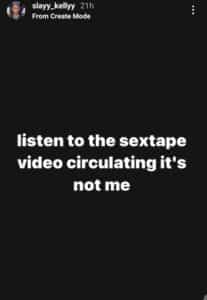 Bhadie Kelly sextape - Tiktok star breaks silence following leaked