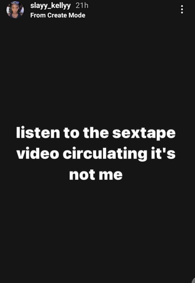 Bhadie Kelly sextape - Tiktok star breaks silence following leaked