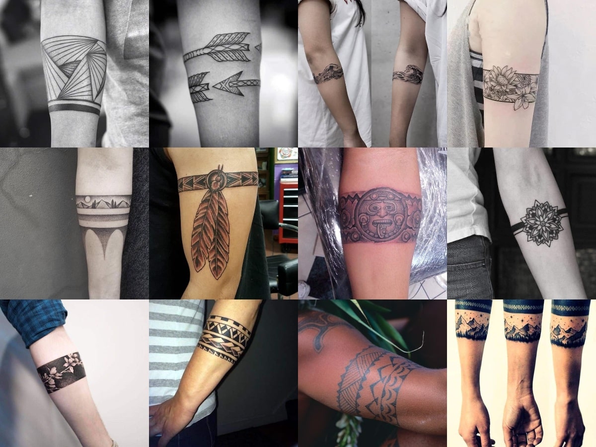 Armband Geometrical Tattoos - Ace Tattooz