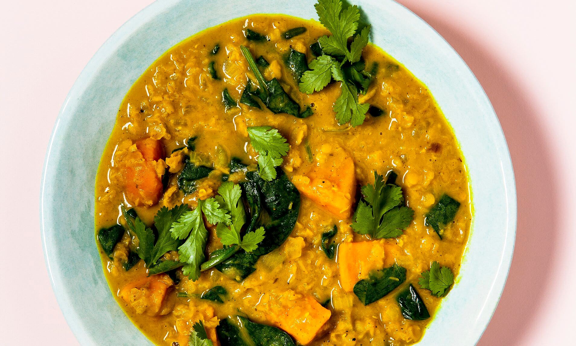 Spinach, sweet potato & lentil dhal — citiMuzik