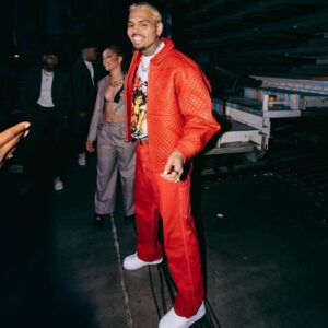 Chris Brown Reacts To Winning 2022 Headies Award