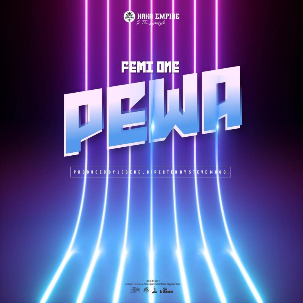 AUDIO Femi One - Pewa MP3 DOWNLOAD