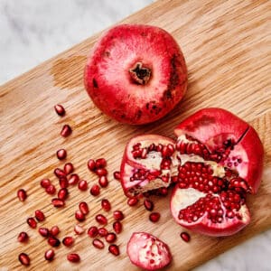 How to cut a Pomegranate