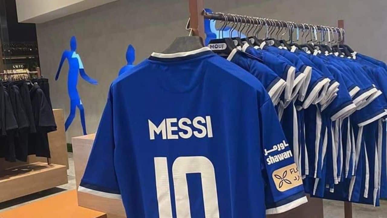 Al Hilal FC Store Starts Selling Lionel Messi Jersey After Al Nassr