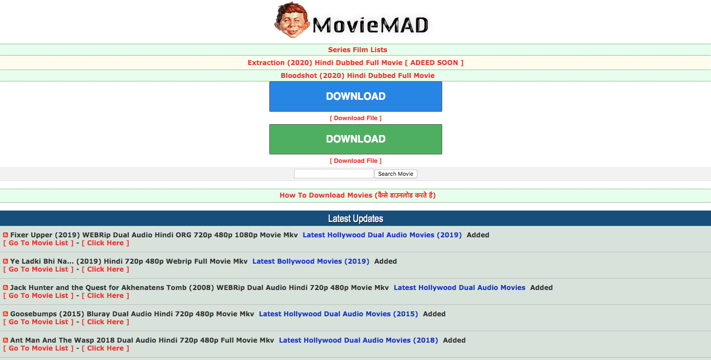 Moviemad 2023 - Download Full HD Bollywood and Hollywood Movies — citiMuzik