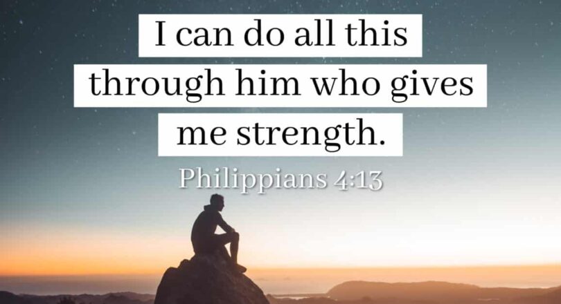 Bible Verses About Strength