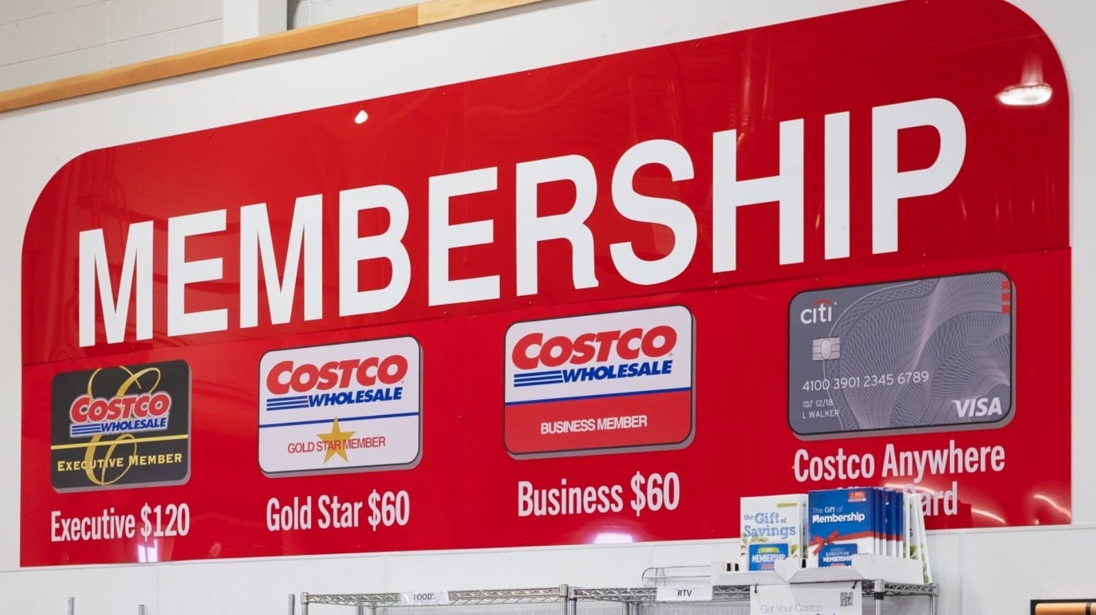 Check Costco membership Costs and the difference between each type of
