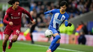 Brighton 2-1 Liverpool: Kaoru Mitoma scores last-gasp winner to send Reds crashing out of FA Cup