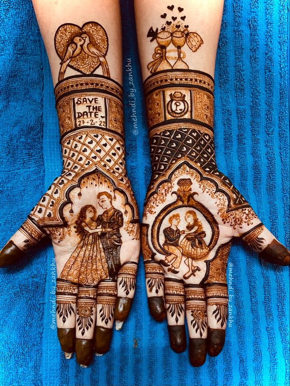 Wedding Special Stylish Full Hand Dulhan Mehndi Design||FrontHand Mehdi  Design||Bridal Mehndi Design - YouTube