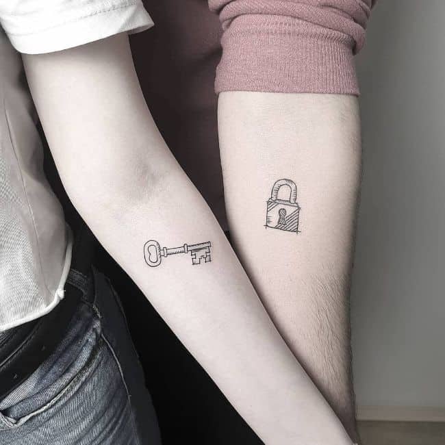 Best 91 Matching Couple Tattoos With Meaning — citiMuzik