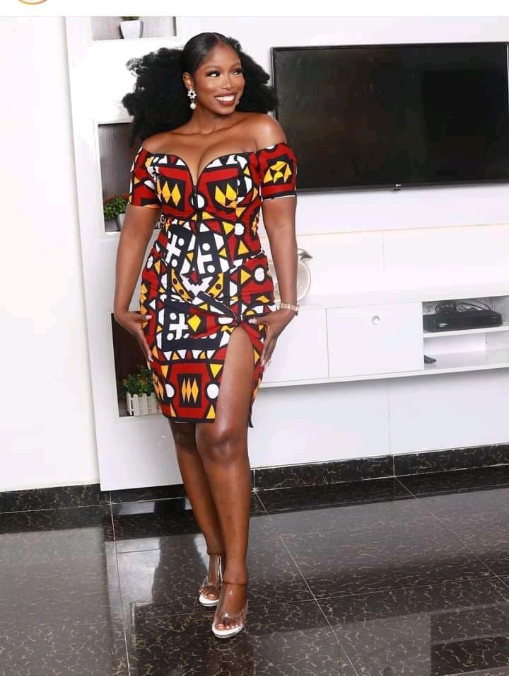 Short Ankara Gown Styles for Mothers. – A Million Styles