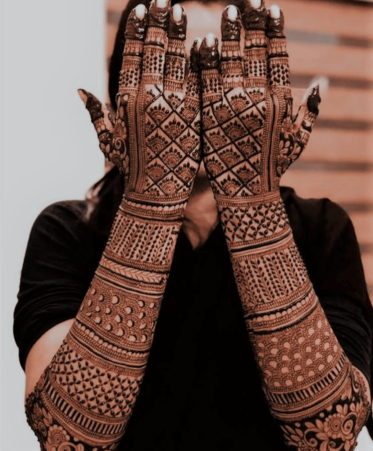 100+ Stylish Full Hand Mehndi Design | Latest & New - TailoringinHindi