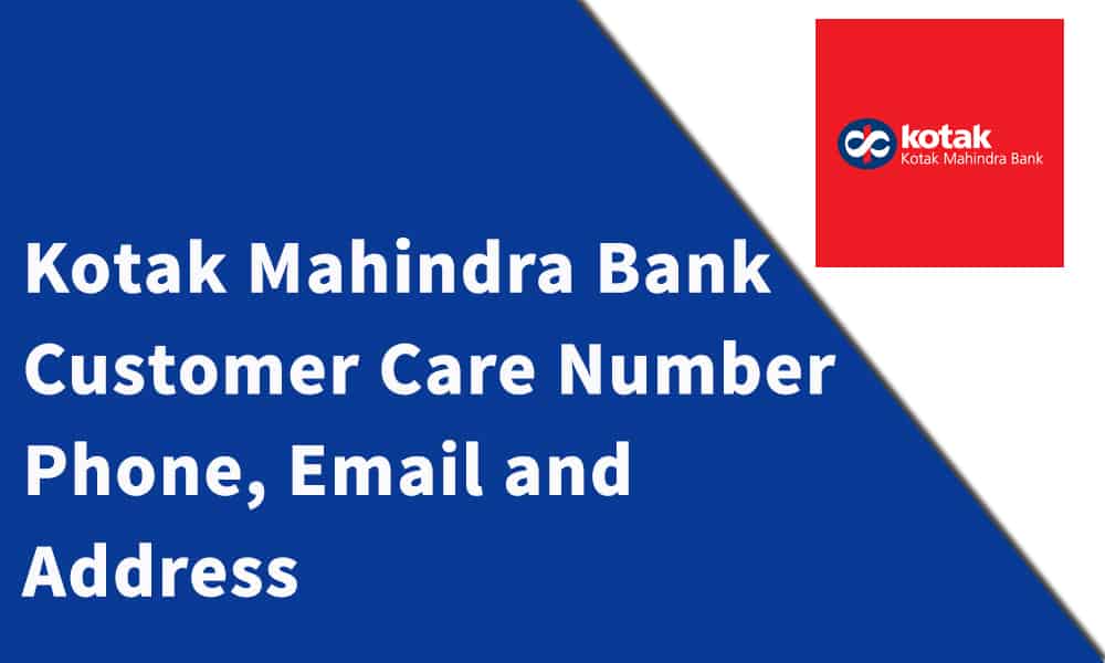 Kotak Mahindra Bank Customer Care Number 2023 — citiMuzik