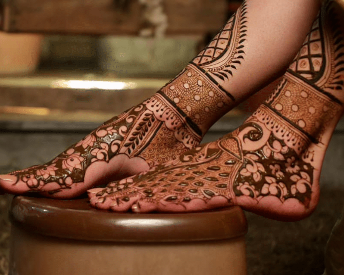 Floral Bangle Henna Tattoo for Wrist or Ankle | Shop Mihenna!