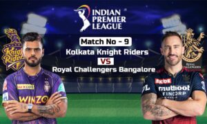 KKR vs RCB.