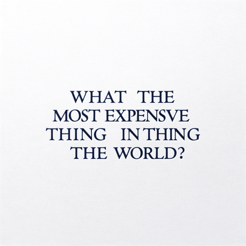 What Is the Most Expensive Thing in the World? A Look at Luxury — citiMuzik