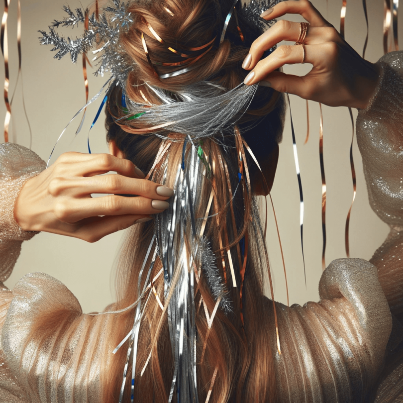How to Tie Tinsel in Hair Creative Styling Tips — citiMuzik