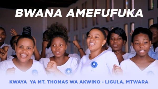 AUDIO Kwaya Ya Mt. Thomas Wa Akwino - Bwana Amefufuka MP3 DOWNLOAD