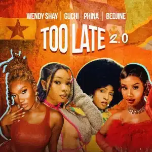AUDIO Wendy Shay - Too Late Remix Ft Bedjine, Guchi & Phina MP3 DOWNLOAD