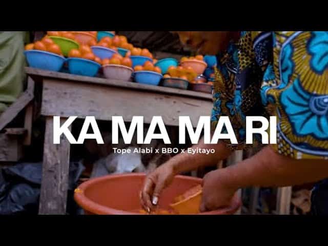 Tope Alabi Ft BBO x Eyitayo - Ka Ma Ma Ri