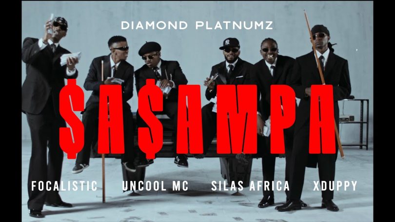 VIDEO Diamond Platnumz – Sasampa Ft. Focalistic X Uncool MC X Silas Africa X Xduppy