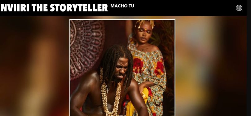 AUDIO Nviiri The Storyteller - Macho Tu MP3 DOWNLOAD